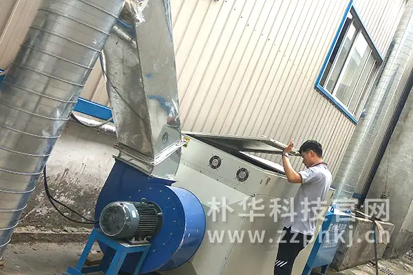 原阳化肥厂废气处理设备完成安装