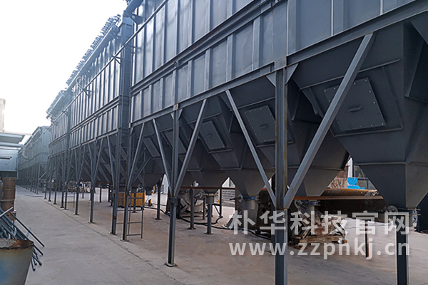 河南沁阳建材行业磨边机脉冲布袋除尘器使用项目