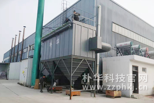 耐火材料生产车间使用脉冲除尘器项目