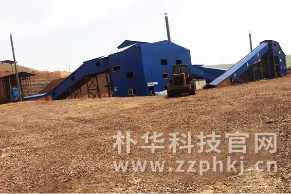 新疆碎石生产线气箱脉冲除尘器完成调试