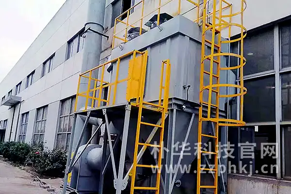 江苏老客户回购滤筒除尘器，现已进入验收阶段