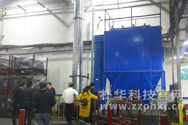 客户实地考察朴华科技除尘设备RCO设备