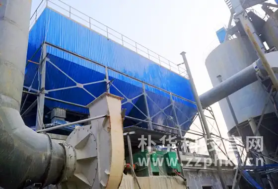 案例：高效脉冲布袋除尘器设备安装在客户厂区