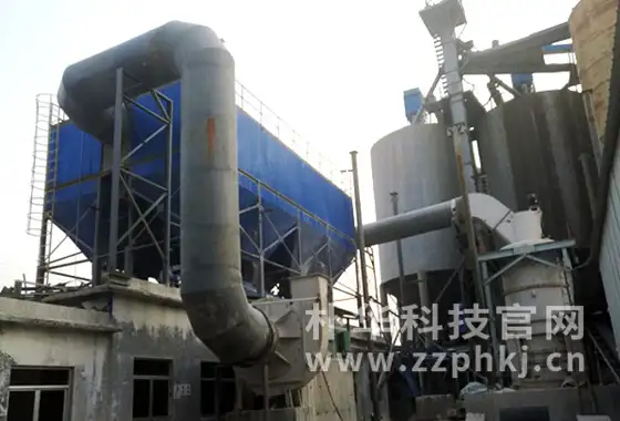 案例：高效脉冲布袋除尘器设备安装在客户厂区