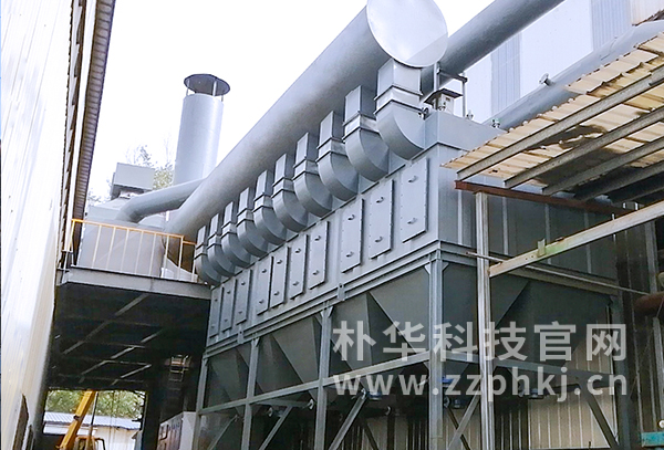案例：高效脉冲滤筒除尘器设备安装在客户厂区