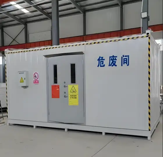 危废暂存间进气口与废气净化设计