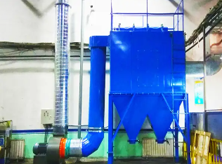 工业除尘设备除尘器工作场景