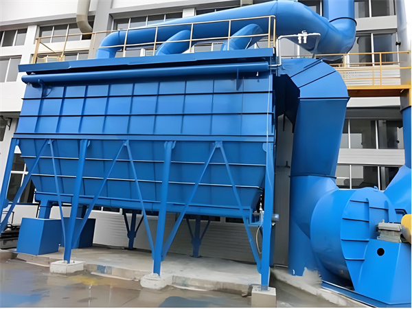 水泥厂布袋除尘器安装现场