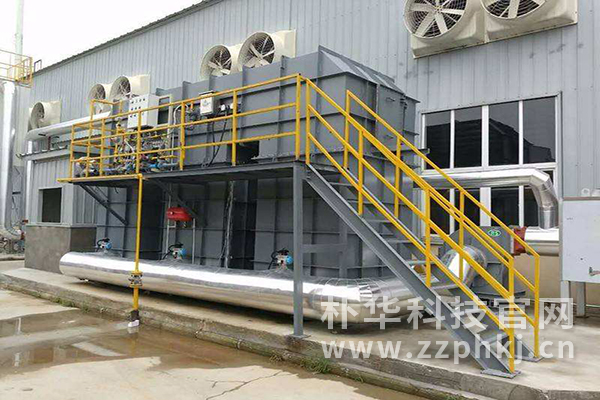 RTO设备处理废气