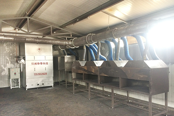 脉冲除尘器储气罐底部自动排水阀安装示意图